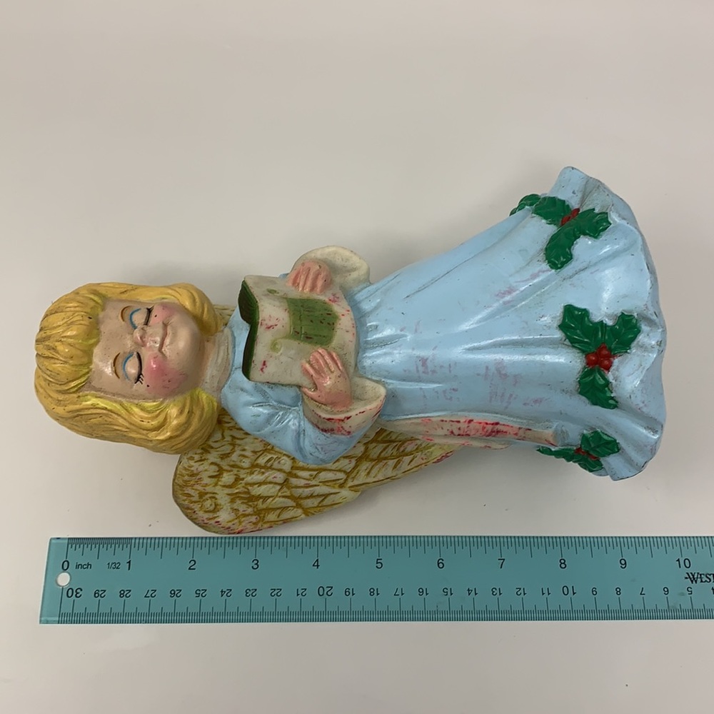 Vintage chorus girl angel w wings fr Nurseryland by Artline Christmas decor - Picture 13 of 17
